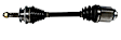 NCV37553 Front, Passenger Side Axle Assembly - Sold Individually 4WD