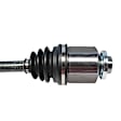 NCV37553 Front, Passenger Side Axle Assembly - Sold Individually 4WD