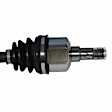 NCV49508 Front, Driver Side Axle Assembly - Sold Individually, 1.6L, 4Cyl