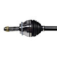 NCV51600 Front, Driver Side Axle Assembly - Sold Individually, 2.4L, 4Cyl