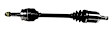 NCV53005 Front, Driver Side Axle Assembly - Sold Individually