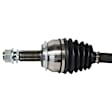 NCV53142 Front, Passenger Side Axle Assembly - Sold Individually FWD, 2.5L, 4Cyl