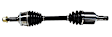 NCV53581 Front, Driver Side Axle Assembly - Sold Individually