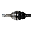 NCV69098 Front, Passenger Side Axle Assembly - Sold Individually, 2.5L, 4Cyl