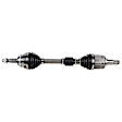 NCV69198 Front, Driver Side Axle Assembly - Sold Individually, 3.5L, 6Cyl