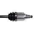 NCV69501 Front, Driver Side Axle Assembly - Sold Individually
