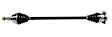 2001 Audi TT - Front, Passenger Side Axle Assembly, 1.8L 4Cyl