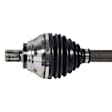 2015 Volkswagen Passat - Front, Driver Side Axle Assembly, Automatic Dual Clutch Transmission, 2.0L 4Cyl Automatic Dual Clutch