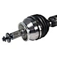 NCV73559 Front, Driver Side Axle Assembly - Sold Individually, 2.9L, 6Cyl