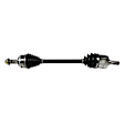 NCV75051 Front, Driver Side Axle Assembly - Sold Individually, 1.6L, 4Cyl