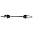 NCV75129 Front, Driver Side Axle Assembly - Sold Individually, 2.0L, 4Cyl
