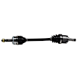 NCV75539 Front, Driver Side Axle Assembly - Sold Individually, 1.6L, 4Cyl