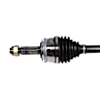 NCV75539 Front, Driver Side Axle Assembly - Sold Individually, 1.6L, 4Cyl