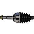 2013 Dodge Durango - Rear, Driver or Passenger Side Axle Assembly, AWD; With 7.68 Ring Gear, AWD, 5.7L 8Cyl