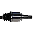2013 Dodge Durango - Rear, Driver or Passenger Side Axle Assembly, AWD; With 7.68 Ring Gear, AWD, 5.7L 8Cyl