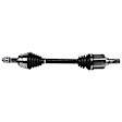 2010 Dodge Caliber - Front, Driver Side Axle Assembly, Naturally Aspirated, 2.4L 4Cyl