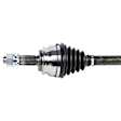 2010 Dodge Caliber - Front, Driver Side Axle Assembly, Naturally Aspirated, 2.4L 4Cyl