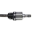 2010 Dodge Caliber - Front, Driver Side Axle Assembly, Naturally Aspirated, 2.4L 4Cyl