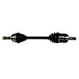2015 Jeep Patriot - Front, Driver Side Axle Assembly, 4WD; Automatic Transmission, 4WD, 2.4L 4Cyl Automatic