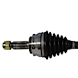 2015 Jeep Patriot - Front, Driver Side Axle Assembly, 4WD; Automatic Transmission, 4WD, 2.4L 4Cyl Automatic