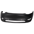 2023 Tesla Model Y - Front Primed Bumper Cover, For Models With Parking Aid Sensor, CAPA Certified