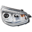 Passenger Side LED Headlight, With bulb(s), OE Replacement, Sedan, CAPA Certified