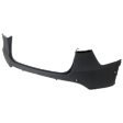 Rear, Upper Primed Bumper Cover CAPA Certified