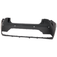Rear Primed Bumper Cover