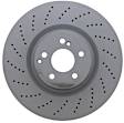 2013 Mercedes Benz E550 - Front, Driver or Passenger Side Brake Disc, Cross-Drilled, Vented, 5 Lugs, 360 mm, AWD, 4.7L 8Cyl, Genuine Mercedes Benz