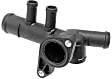 Genuine Volkswagen Coolant Flange (5 Outlet) - Replaces OE Number 06A-121-132 AQ