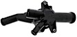 Genuine Volkswagen Thermostat Housing (Complete) Assembly with Thermostat - Replaces OE Number 07K-121-115 C