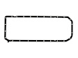 11-13-1-437-237 Oil Pan Gasket - Sold Individually