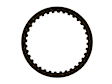Genuine Mercedes Benz Transmission Clutch Disc (Friction Disc) (Reverse Gear) (170 mm O.D.) - Replaces OE Number 126-272-09-25