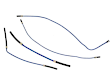 Genuine BMW Fuel Hose Kit for Mounting Fuel Tank - Replaces OE Number 16-11-1-181-361