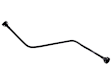 1665000875 Genuine Mercedes Benz Coolant Reservoir Hose - Sold Individually