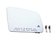 2013 Mercedes Benz GL450 - Mirror Glass Passenger Side, Door Mirror Glass; For cars with Blind Spot Assistant (Code 234), or Active Blind Spot Assist (Code 237)., Genuine Mercedes Benz