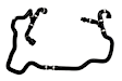 Genuine BMW Water Hose (Return) (4-Way Hose) - Replaces OE Number 17-12-7-560-160
