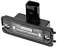 Genuine Porsche, Volkswagen License Plate Light - Replaces OE Numbers: 1J6-943-021 B, 997-631-620-02