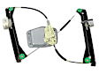 2009 Volkswagen Eos - Front, Passenger Side Power Window Regulator, Without Motor