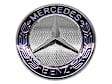 Genuine Mercedes Benz Mercedes Badge on Grille Shell - Replaces OE Number 221-817-00-16