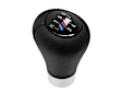 Genuine BMW Shift Knob Leather with "M" 5-Speed Emblem (Heavy, Push on Type) - Replaces OE Number 25-11-7-896-031