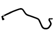 31274507 Genuine Volvo Coolant Reservoir Hose - Sold individually