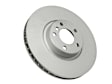 34-11-6-886-477 Front, Driver or Passenger Side Brake Disc, Genuine BMW