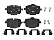 34-21-6-867-175 Rear Genuine BMW OE Comparable Pad Material Brake Pad Set