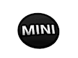 Genuine Mini Emblem "MINI" for Wheel Center Cap - Replaces OE Number 36-13-6-758-687