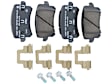 3AA698451B Rear Semi-metallic Brake Pad Set