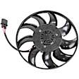 4H0-959-455 AE OE Replacement A/C Condenser Fan Passenger Side