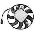 4H0-959-455 AE OE Replacement A/C Condenser Fan Passenger Side
