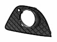 Genuine BMW Fog Light Bezel for Bumper Cover (Black) - Replaces OE Number 51-11-7-147-525