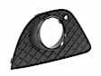 Genuine BMW Fog Light Bezel for Bumper Cover (Black) - Replaces OE Number 51-11-7-147-526